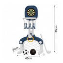 Livingandhome 5-in-1 Kids Basketball Hoop