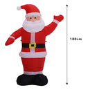 Lifeideas Inflatable Santa Claus Christmas Yard Decoration with LED