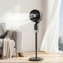 HOMCOM 20 DB Standing Fan For Bedroom, Pedestal Fan With Oscillating