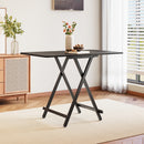 Livingandhome Folding Wooden Dining Table