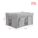 Lifeideas Fabric Storage Container with Clear Window