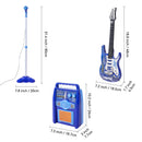 Kidkid Electric Guitar Microphone Amplifier Toy Set
