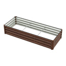 Breeins Rectangular Galvanized Steel Raised Garden Bed