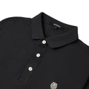 Turn-Down Short-Sleeve Polo Shirt
