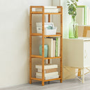 Cottonfy UK Bamboo Wood Bookshelf
