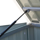 Breeins Steel Trash Can Recycle Bin Enclosure Storage Shed