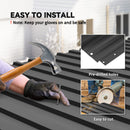 Outsunny Pack Of 12 Metal Roofing Sheets For Greenhouse