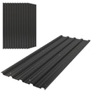 Outsunny Pack Of 12 Metal Roofing Sheets For Greenhouse