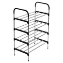 Livingandhome 4-Tier Stackable Shoe Rack Organizer
