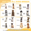 PawHut Wooden Dog Pen Pet Playpen 7 Panels Puppy Pen for Indoors - White