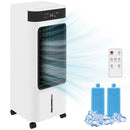 HOMCOM Portable Air Cooler, 3-In-1 Evaporative Air Cooler With 7L Water Tank