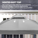 Outsunny 3 x 3(m) Patio Gazebo Canopy Garden Pavilion, Light Grey