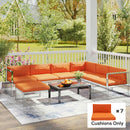 Outsunny Replacement Cushions for Outdoor Furniture Garden Seat Cushion Pad