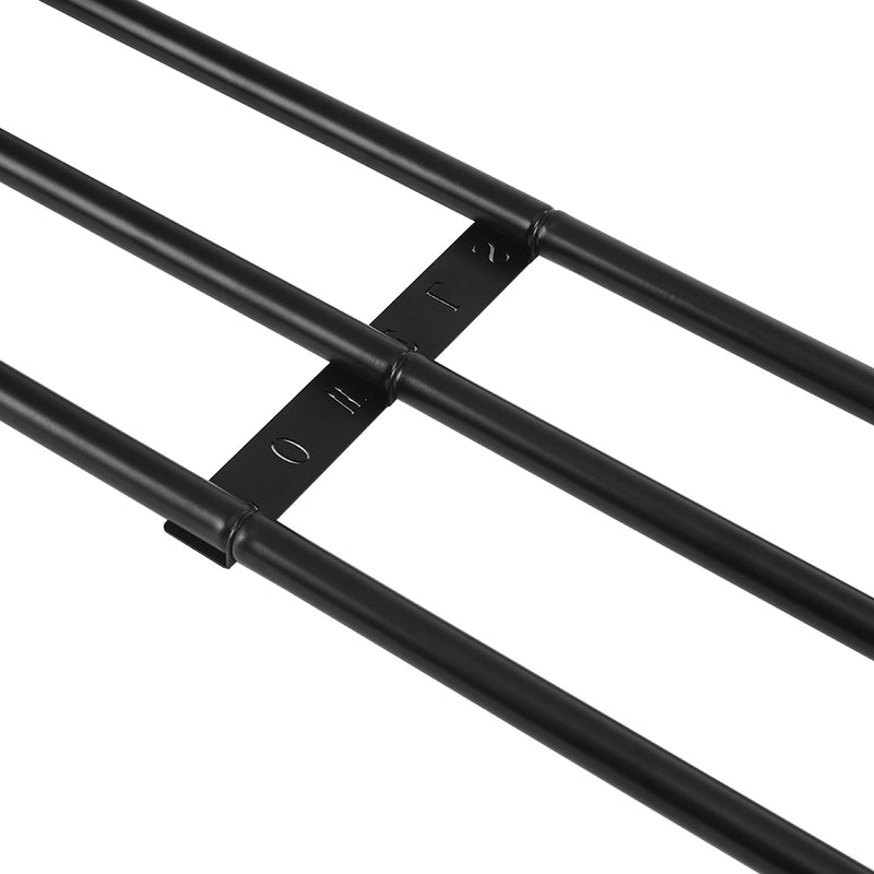 Lifeideas Durable & Chic: Premium Iron Space-Saving Bathroom Wall Mounted Towel Rack