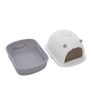 KidKid Little Devil Design Enclosed Cat Litter Box