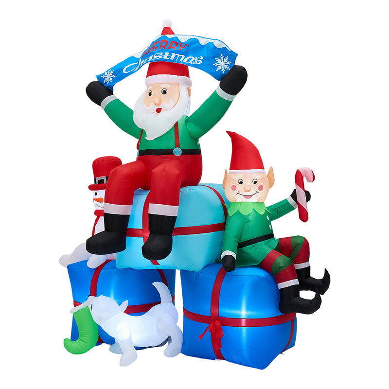 Lifeideas 2.1M Inflatable Santa Claus