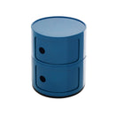 Lifeideas 2-Tier Round Storage Drawer Unit