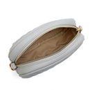 Balin Belt Crossbody Bag -Silver