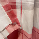 Fusion Balmoral Check Eyelet Curtains in Ruby