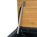 Bamboo 3 In 1 Folding Table/Storage Camping Cupboard