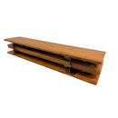 Bamboo Camping Table 4 Folding 65cm X 50cm