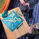 Bamboo Camping Table 4 Folding 80cm x 60cm