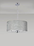 Banham Pendant Light with 3 Lights Chrome & Silver