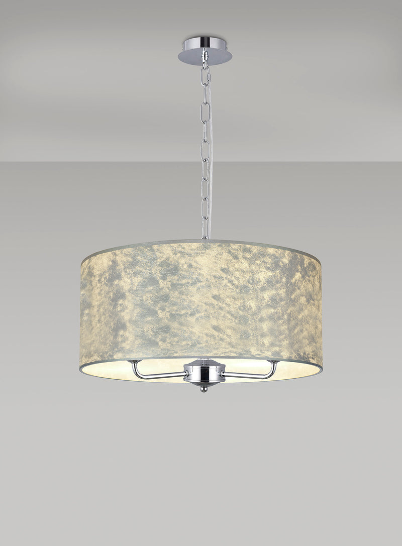 Banham Pendant Light with 3 Lights Chrome & Silver