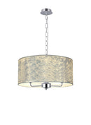Banham Pendant Light with 3 Lights Chrome & Silver