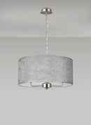Banham Pendant Light with 3 Lights Nickel & Silver