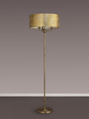 Banham Floor Lamp with 3 Lights Brass & Gold