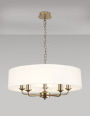 Banham Pendant Light with 5 Lights Gold & White