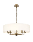 Banham Pendant Light with 5 Lights Gold & White