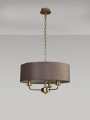 Banham Pendant Light with 3 Lights Gold & Grey