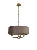 Banham Pendant Light with 3 Lights Gold & Grey