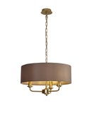 Banham Pendant Light with 3 Lights Gold & Grey