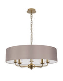 Banham Pendant Light with 5 Lights Gold & Grey