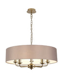 Banham Pendant Light with 5 Lights Gold & Grey