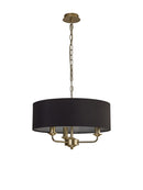 Banham Pendant Light with 3 Lights Gold & Black