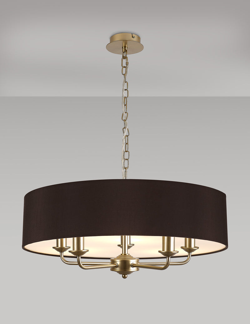Banham Pendant Light with 5 Lights Gold & Black