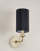 Banham Wall Lamp 1 Light  Gold & Black