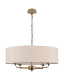 Banham Pendant Light with 5 Lights Gold & Nude