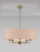 Banham Pendant Light with 5 Lights Gold & Nude