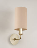 Banham Wall Lamp with  1 Light  Gold & Nude
