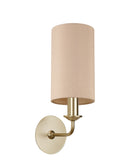 Banham Wall Lamp with  1 Light  Gold & Nude