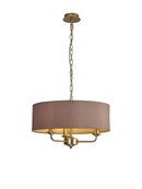 Banham Pendant Light with 3 Lights Gold & Taupe