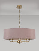 Banham Pendant Light with 5 Lights Gold & Taupe