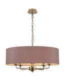 Banham Pendant Light with 5 Lights Gold & Taupe