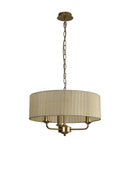 Banham Pendant Light with 3 Lights Gold & Cream