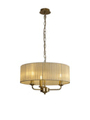 Banham Pendant Light with 3 Lights Gold & Cream